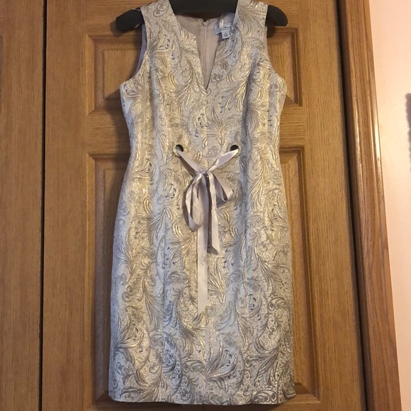 Rose Gold Evening Dress - Picture 1 of 8